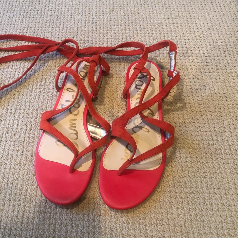 Sam Edelman Red Sandals
